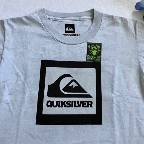 Quicksilver NWT Crop Short Sleeves Shirt Girls XL (14) - Picture 3 of 7